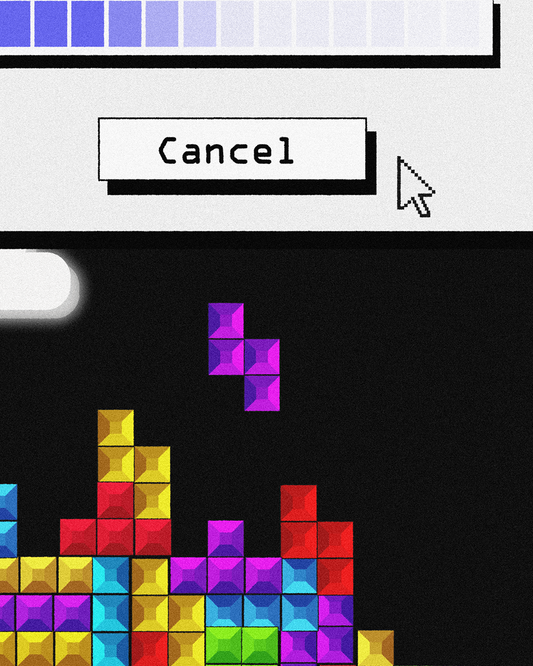 THE TETRIS LIFE (BLACK)